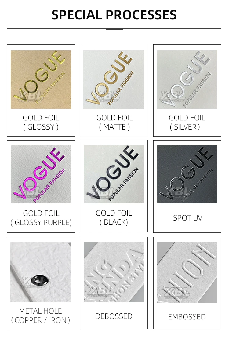 Paper Swing Clothing Hang Tag