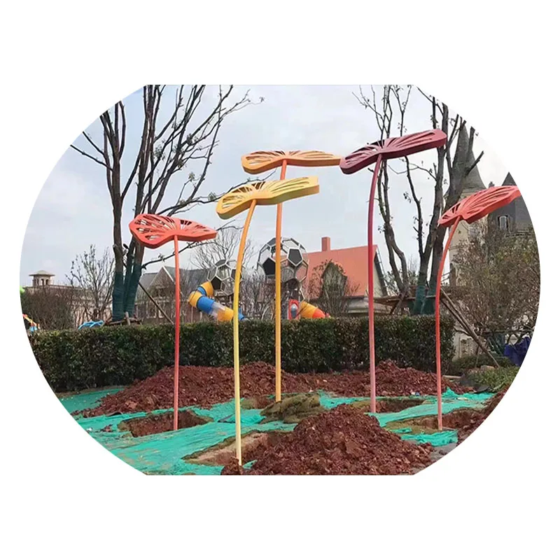 Factory customized outdoor large geometric fiberglass animal bear sculpture statue