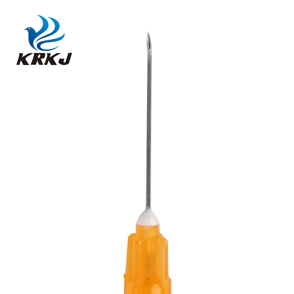 KD408 bulk wholesale disposable vet sheep syringe injection needle 21g for animals