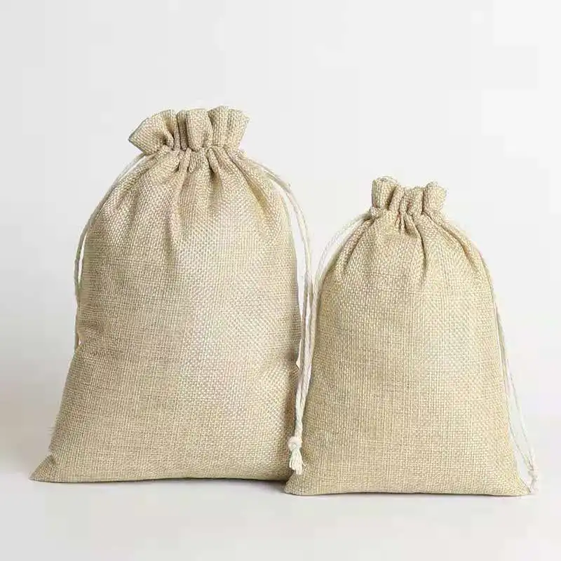 Джутовая сумка на шнурке для хранения одежды, сумка на шнурке для обуви, сумка на шнурке