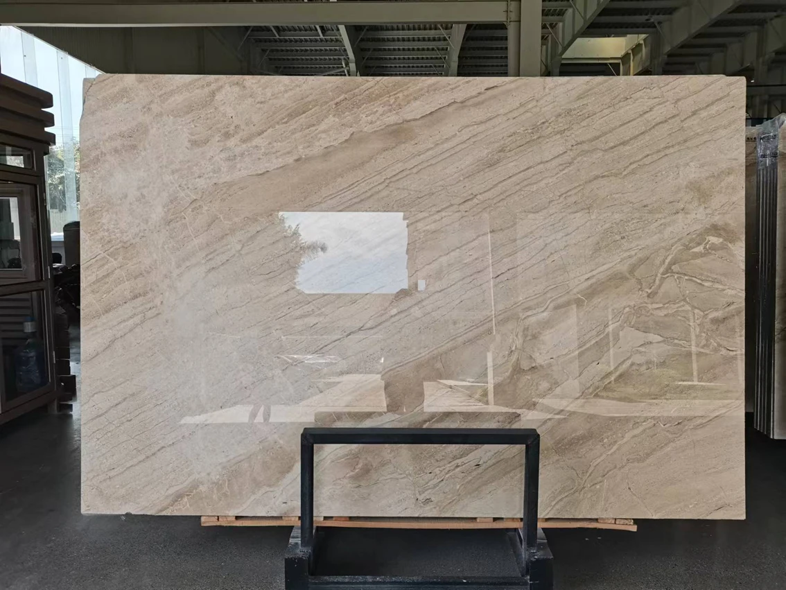 Polished Italian Diano Royal Marble Beige Marble Slab Indoor Flooring Tiles Stone Thin Marble Veneer Sheets