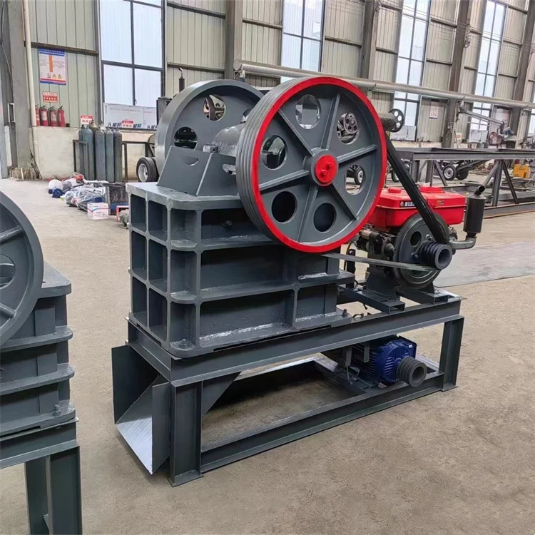 2024 Mini Diesel Stone Rock Jaw Crusher For Sale,Ballast Coal Gravel Crushing Machine,Gold Crusher Equipment Factory In China