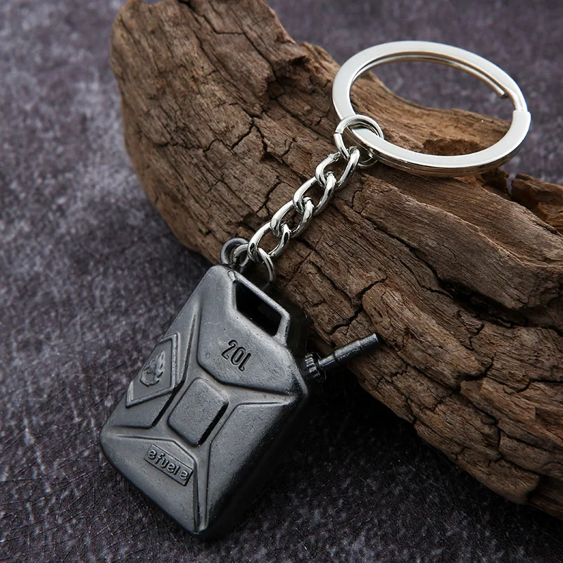 Manufacturer direct sales of large Jedi survival big escape kill eat chicken game peripheral metal weapons 98K key chain wholesa