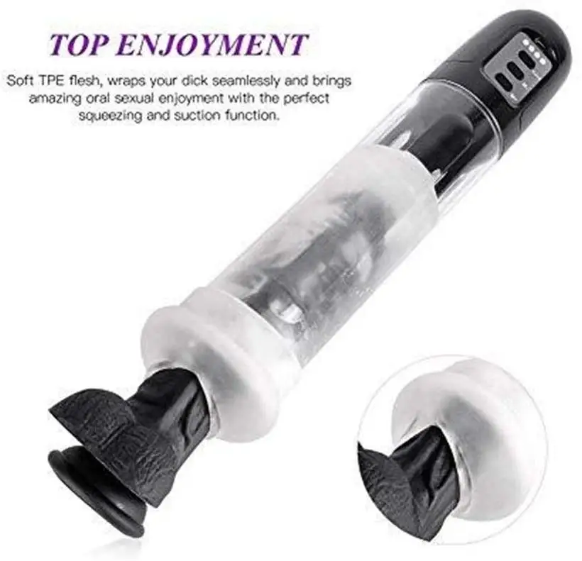 Man sex products erectile dysfunction vacuum device auto suck rechargeable electric enlargement penis pump