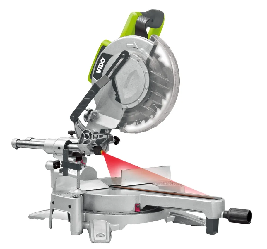 
VIDO sliding mitersaw machine electric ingleteadora for wood and aluminium cutting miter saw 