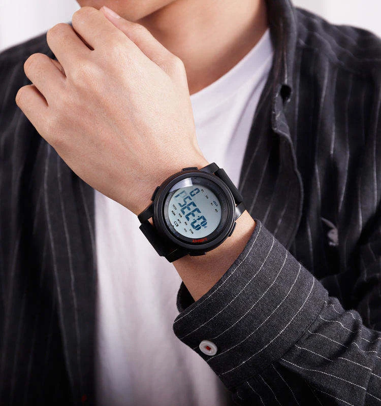 camouflage series men digital printing watches big screen water resistant wrist watch wholesaler cheaper price