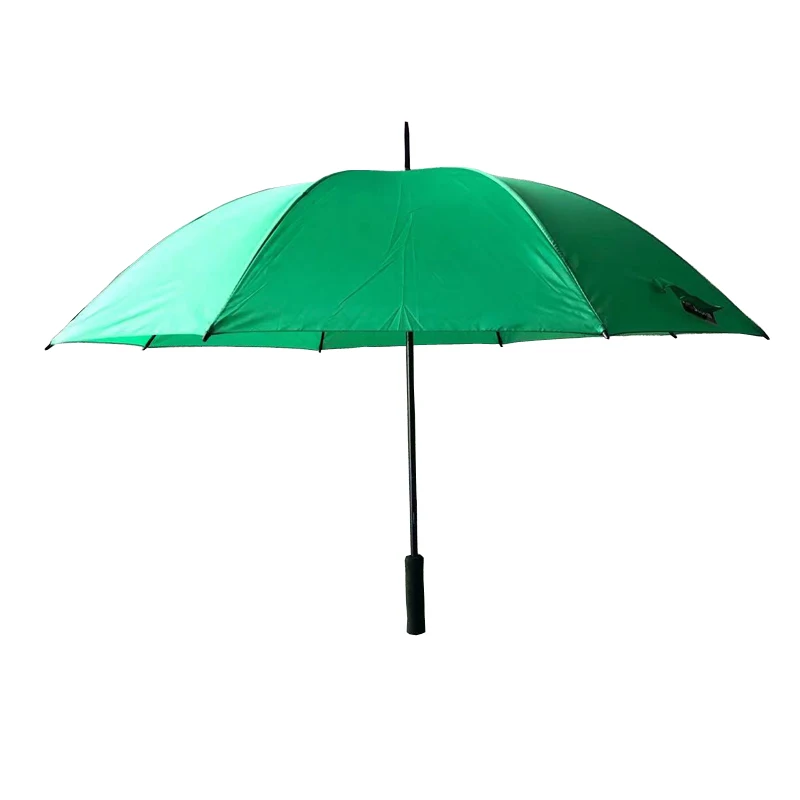 27inch*8k  golf umbrella 170T polyester with EVA straight handle promotional umbrella