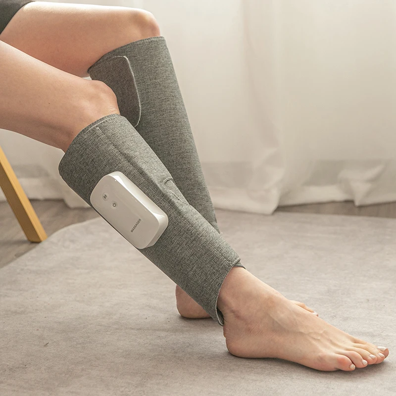 air compression heating calf leg massager for circulation and relaxation