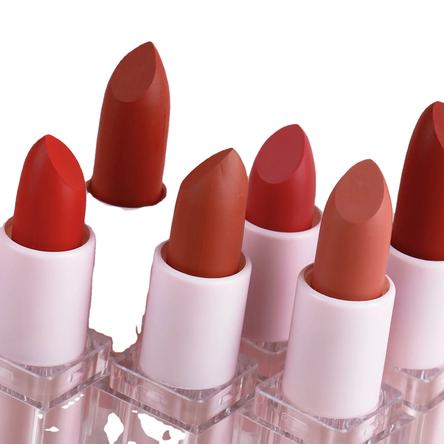 High Quality Custom Your Logo 14 Colors Vegan Lipstick Long Lasting Moisturizing Private Label Matte Lipstick