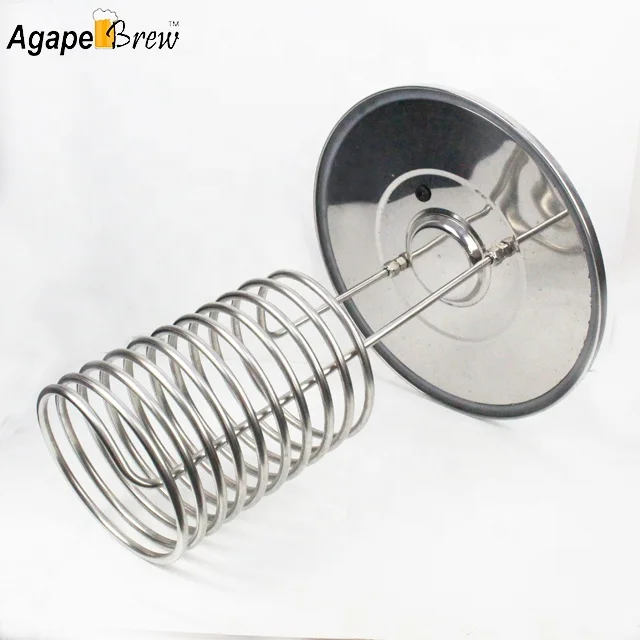 
Conical fermenting 60L Yeat Colllect Tank Cooling System beer Fermentation Tank 