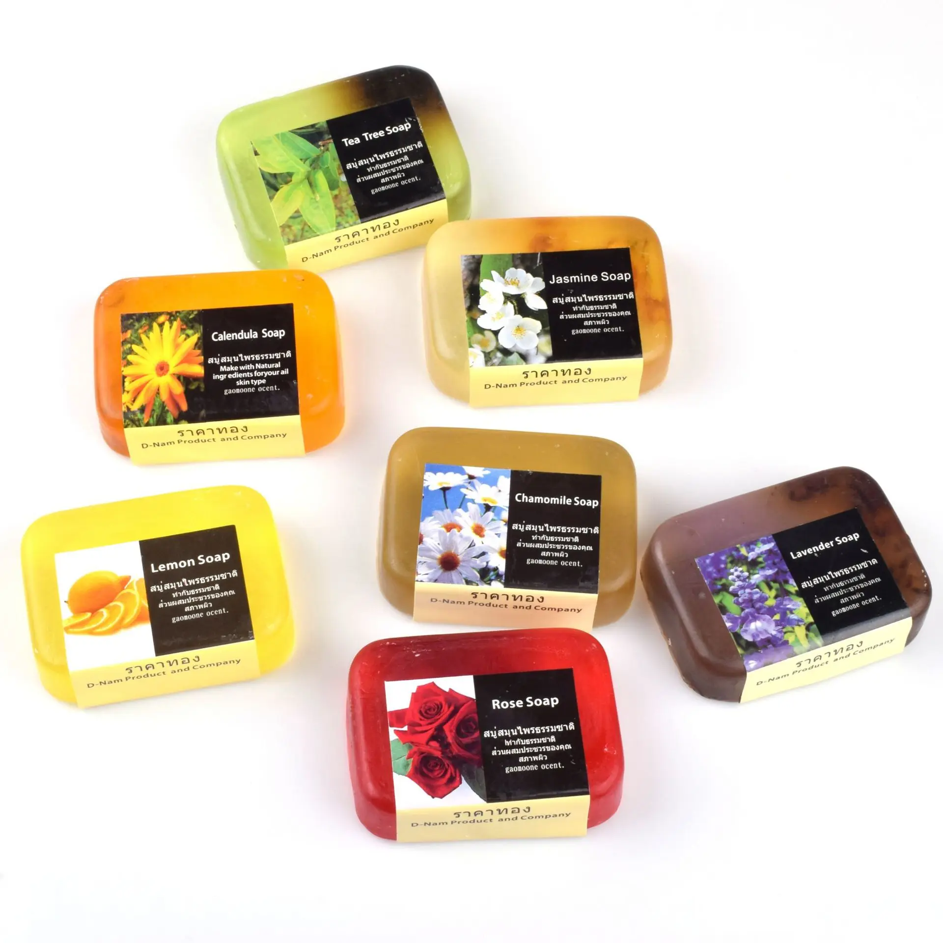 Hot selling beautiful natural handmade lemon skin whitening soap oil base