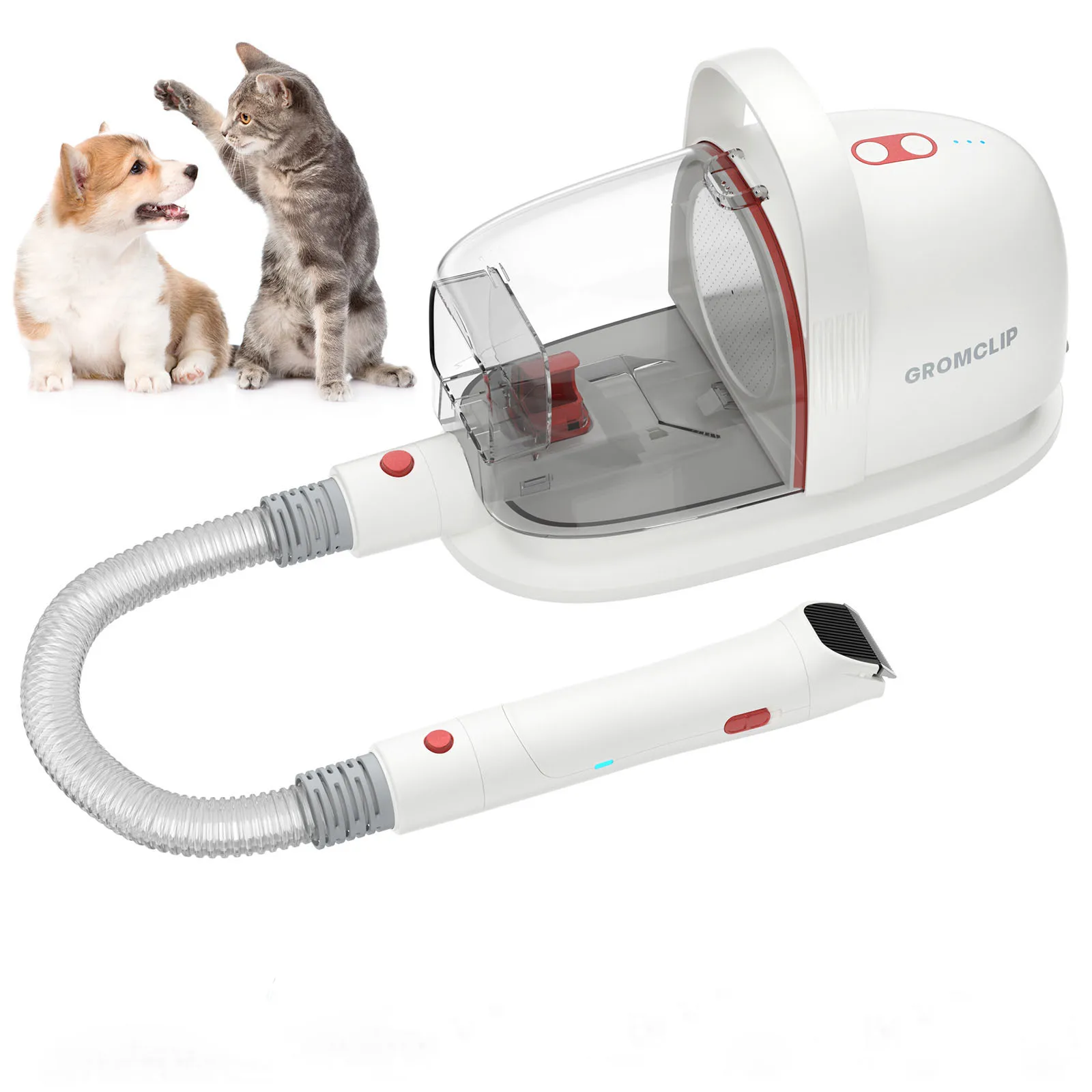 Wholesale Pet Cleaning  6 In 1 Pet Grooming Product Cat Dog Vacuum Set