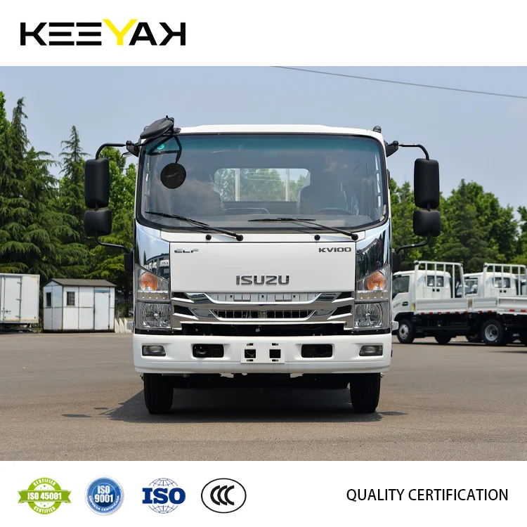 Прямая Продажа с фабрики грузовой грузовик 4x2 бортовой ISUZU isuzu ящик