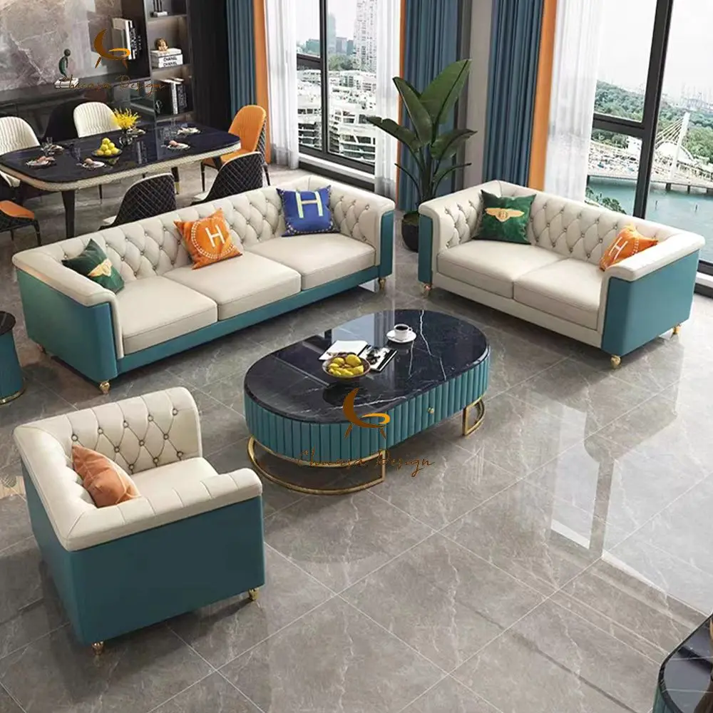 Home L Shape Sectional Corner Sofa Modern Soild Wood Legs Flared Armrests Fabric Sofa Couch Living Room Sofa Set Furniture