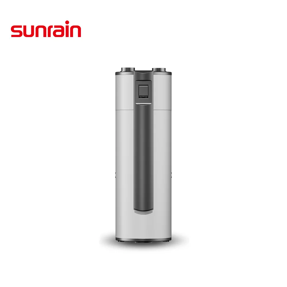 Sunrain R290 200L 250L 300L эмалированный бак WIFI умный контроль топ комплект для внутреннего использования все в одном воздушный водяной тепловой насос водонагреватель