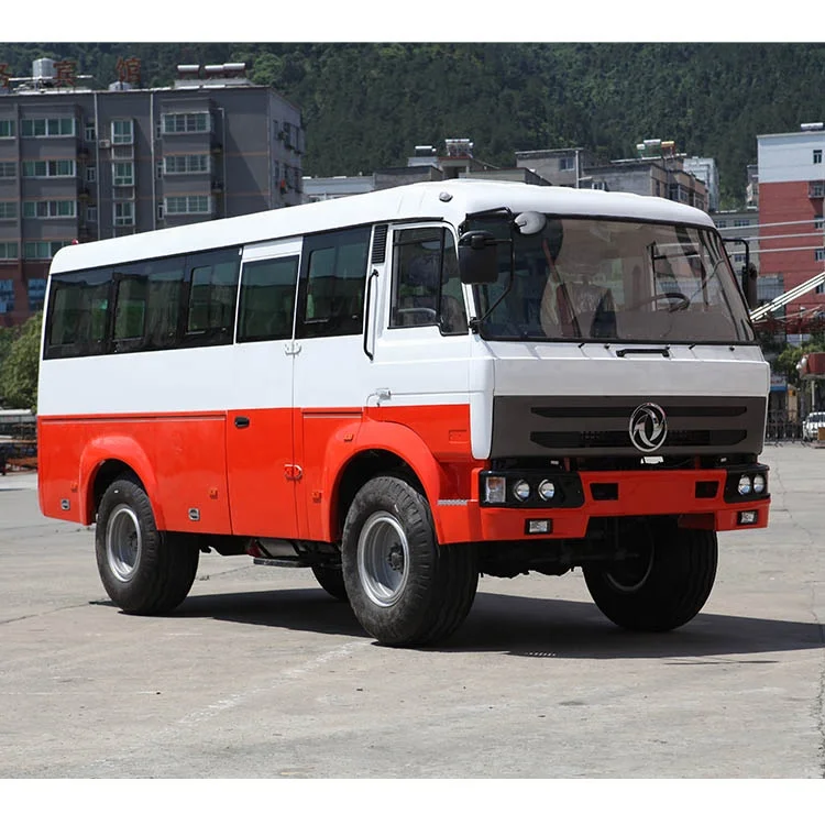 
Euro IV 10-17 seats new dongfeng 4x4 off road bus 
