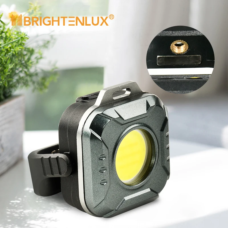 New Design 360 Rotation Folding COB keychain work light small mini Magnetic portable LED rechargeable keychain Working Light