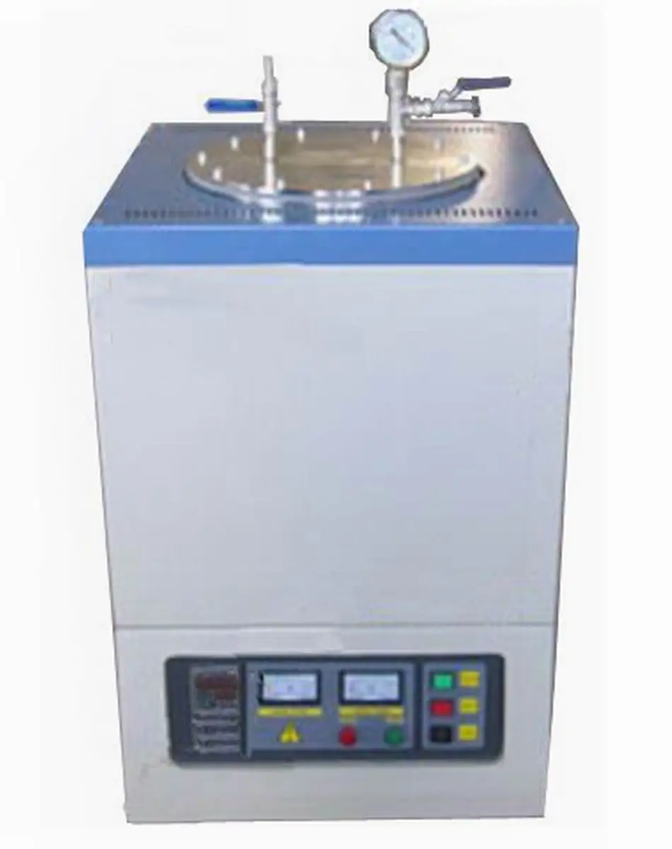 1200.C Vacuum Crucible Furnace with quartz crucible Dia240x220mm