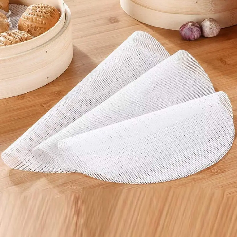 transparent color non-stick easy clean heat resistant Silicone steaming Mat for kitchen usage durable non-stick