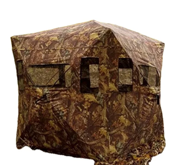 
Brickhouse Ground Hunting Blind in xx Hub Style Pop Up Hunting camo tent 