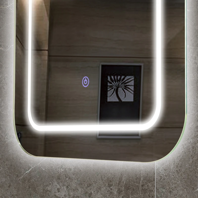 Illuminated Hotel Fancy Bathroom Mirrors