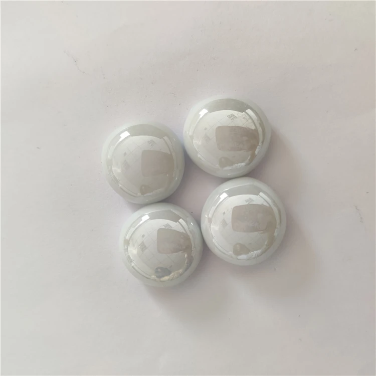 
wholesale colored glass stone zero-water absorption beach blue pebble decoration glass beads 