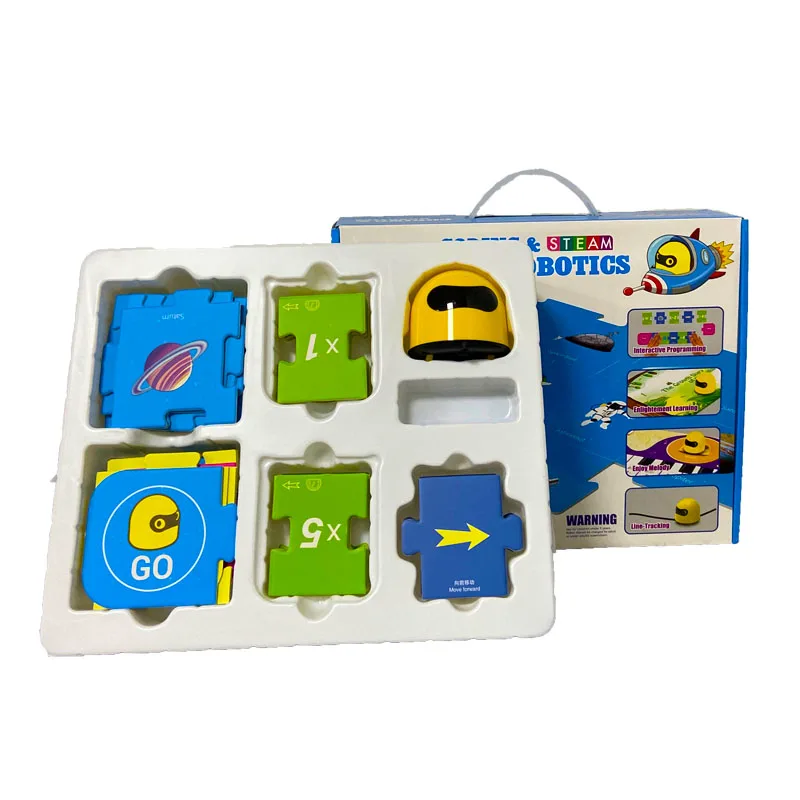 New Magcoding Hello Coding Robot For Kids Coding Education Compatible With Building Blocks