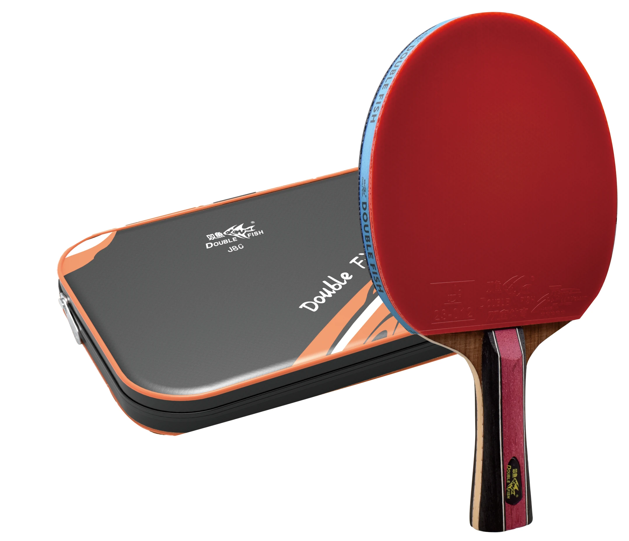 Оригинальные ракетки для пинг-понга Double Fish оптовая продажа одобрено ITTF ракетка быстрой атаки настольного тенниса