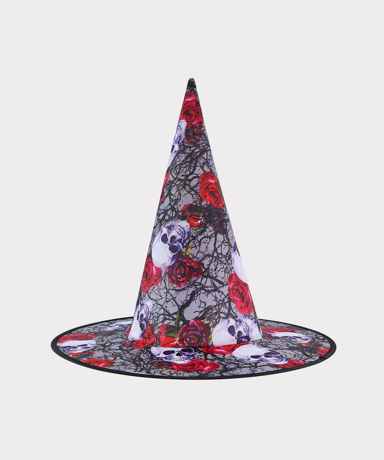 Factory Direct Sale Halloween Witch Wizard Hats Black Oxford Style Costume Party Accessory Unisex Kids Adults Santa Paper Caps