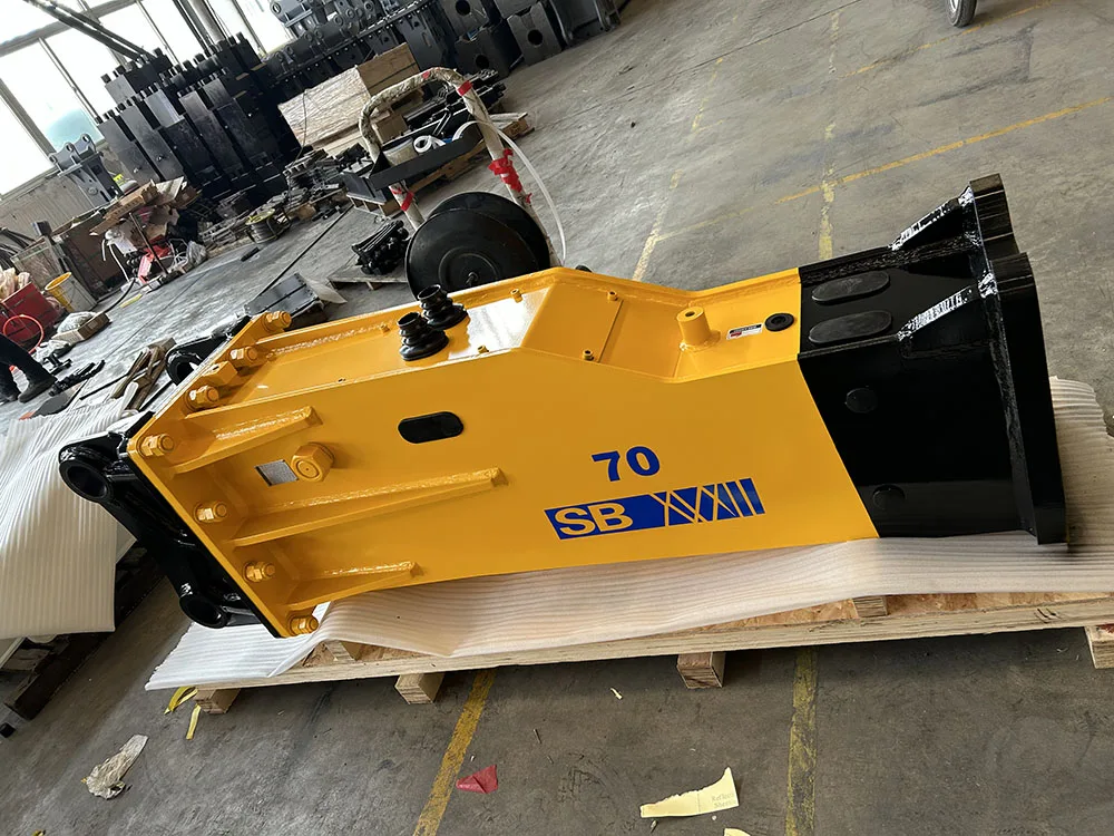 High Quality Rock Breaker SB70 Silence Type Hydraulic Breakers Hammer For Excavator 19 to 26 Tons