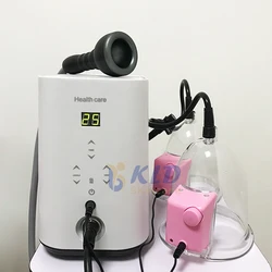 Розовая вакуумная терапевтическая машина для груди, домашняя вибрация, соска, подтяжка ягодиц, китайское устройство для баночной терапии kldskincare