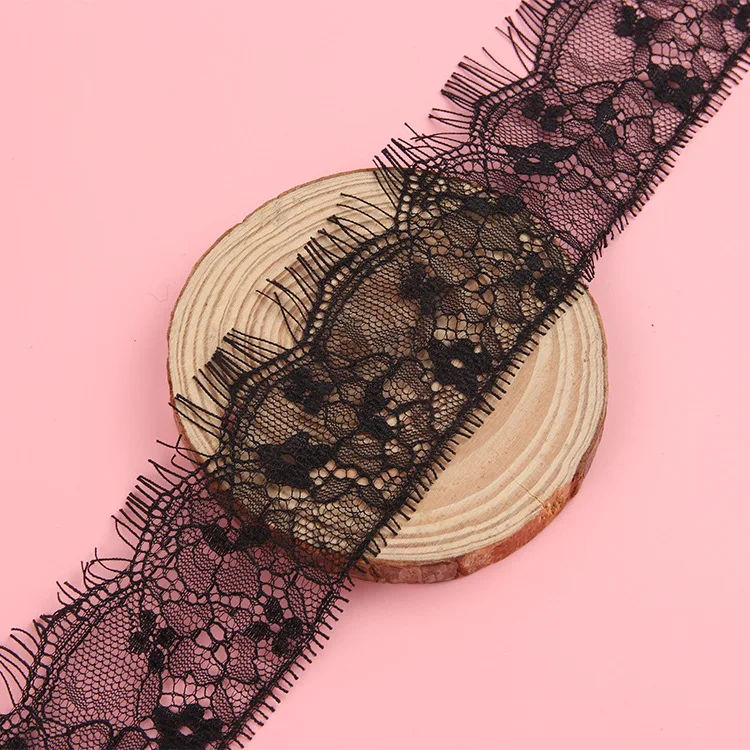 Black White Nylon Lace Trim Garment Accessories Lace Trim