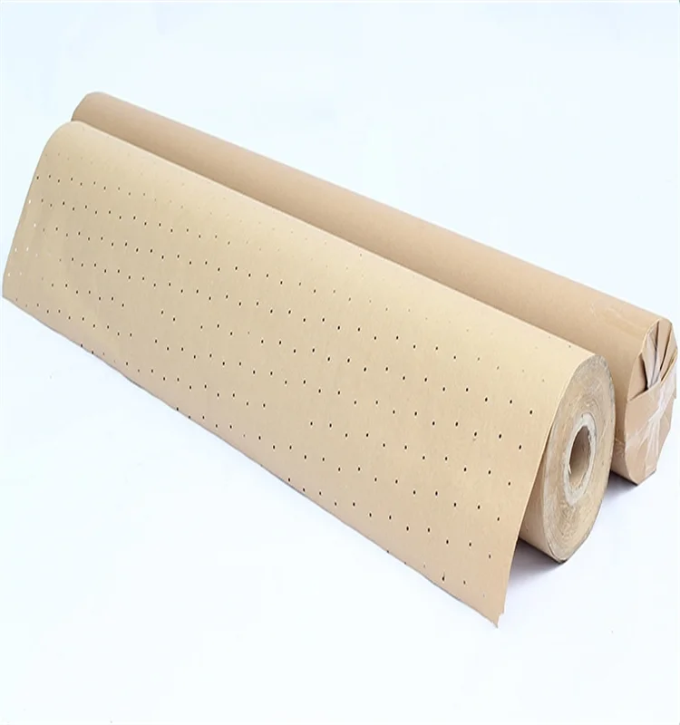 80gsm 72-дюймовая перфорированная крафт-бумага/рулон бумаги Umderlay