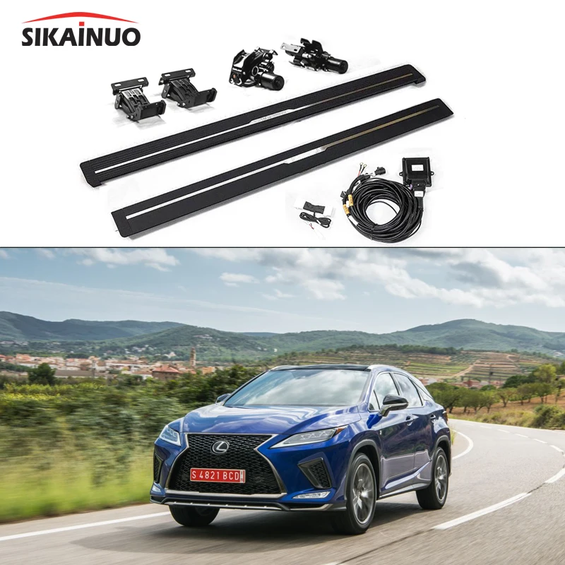 Auto Modification Accessories Powersteps Electric Deployable Running Steps Automatic Foot Pedals for Lexus RX