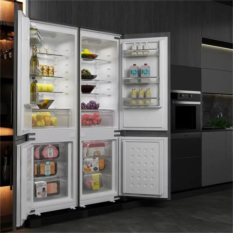 ZUNGUI BCD-232WQB Hot selling Built In Drawer Fridge Freezer Large Large Refrigerator Refrigerator