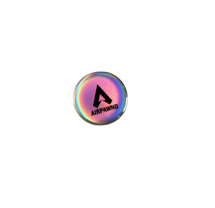 Factory Price Custom Hologram Waterproof Anti-Metal NFC RFID Chip Tag 30mm*30mm Diameter Self-Adhesive Sticker