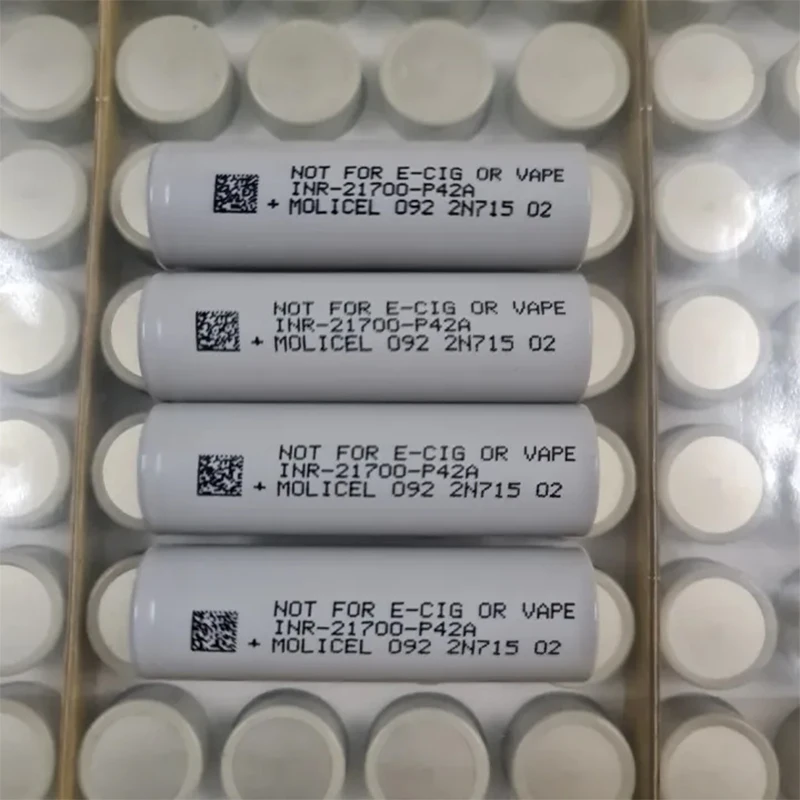 molicel INR 21700 P42A 4200 mah Li-ion Battery 3.7V 4200 mah Li-ion battery 21700
