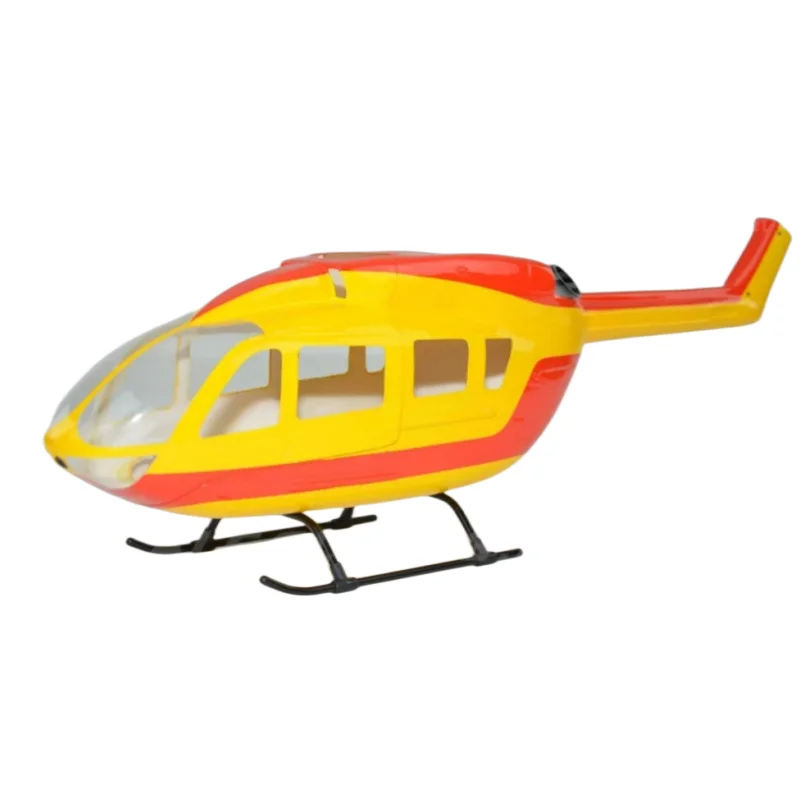 450 Size EC145 Helicopter Scale Fuselage Glassfiber Shell RC Copter Body Model Cover