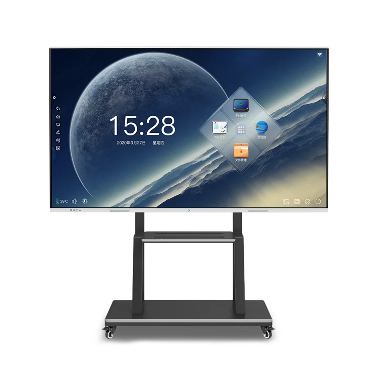 Hot selling weier oem 86 inch multi touch screen monitor educational training equipment interactive smart board flat panel