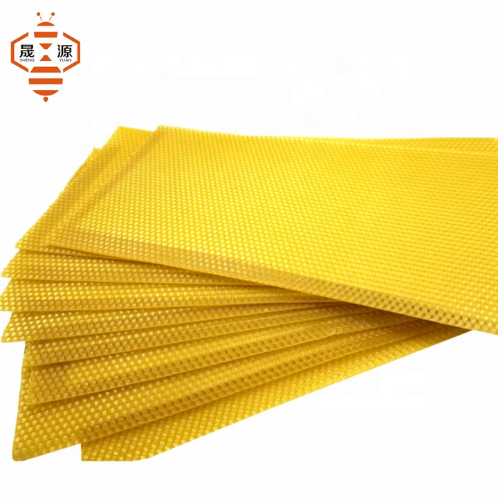
2021 wholesale high quality bulk fresh pure honeycomb beeswax sheets 