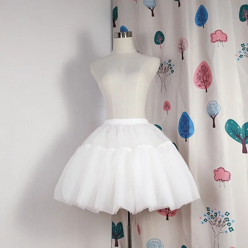 Own factory with good quality and good price Lolita skirt 45cm tutu cancan nohoop soft Yarn petticoat