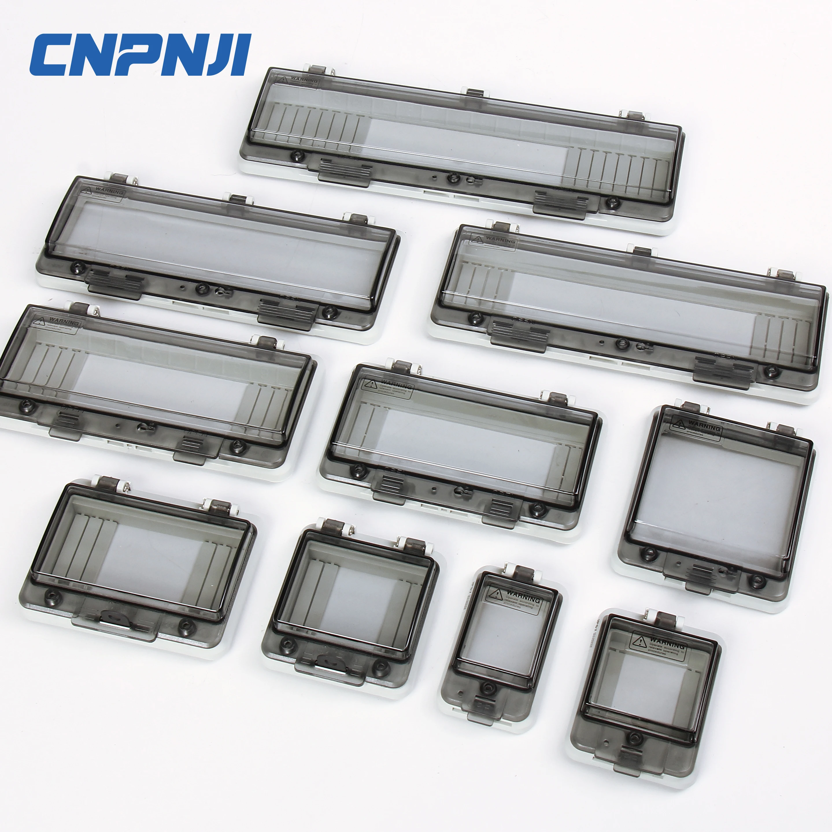 IP67 ABS  Cover Power waterproof distribution box MCB transparent protection window hood cover