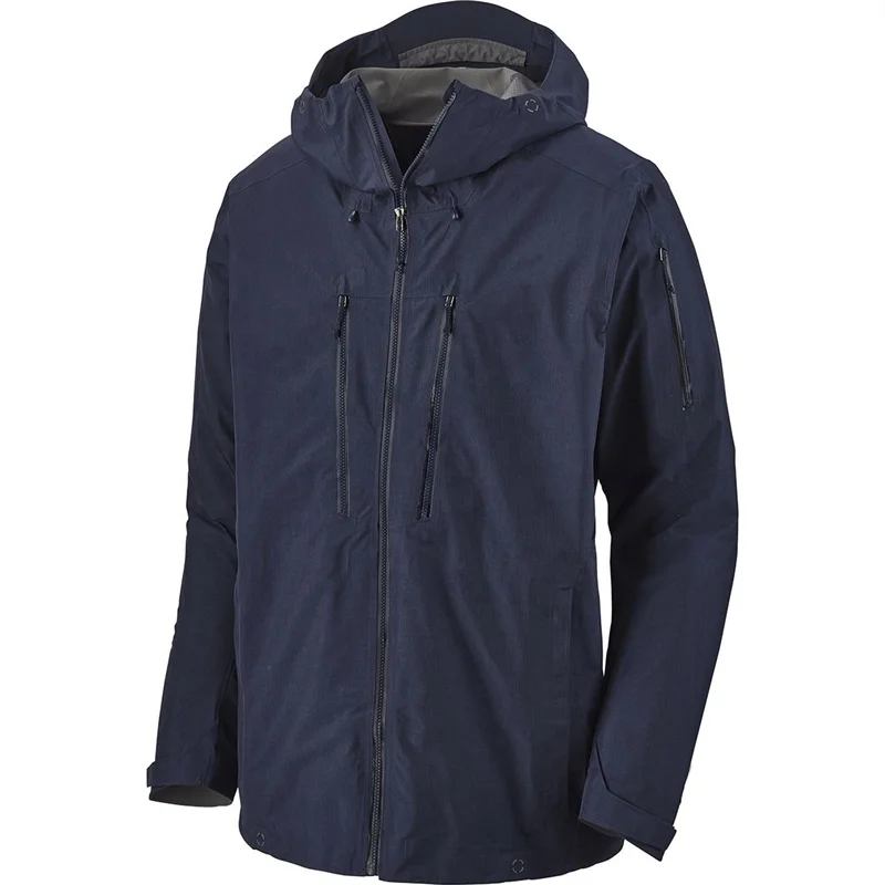 Custom Men Windproof Waterproof Jacket Winter Ski Snow Wear Jacket Hoodie OEM Customized Ski Jacket Outdoor Clothing