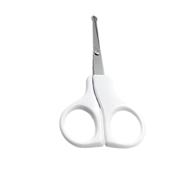 Wholesale Newborn Baby Safety Nail Clippers Scissors Cutter Round Head Baby Nail Scissors
