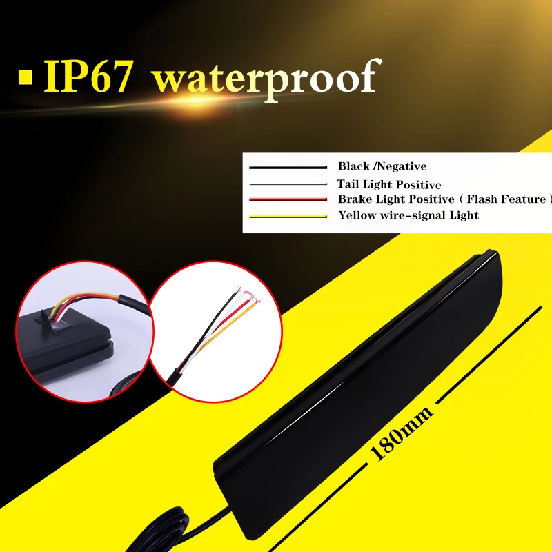 Full LED Bumper Lights For Mitsubishi Lancer Evo X Outlander Tail/Brake,Turn Signal Lights Rear Fog Lamps