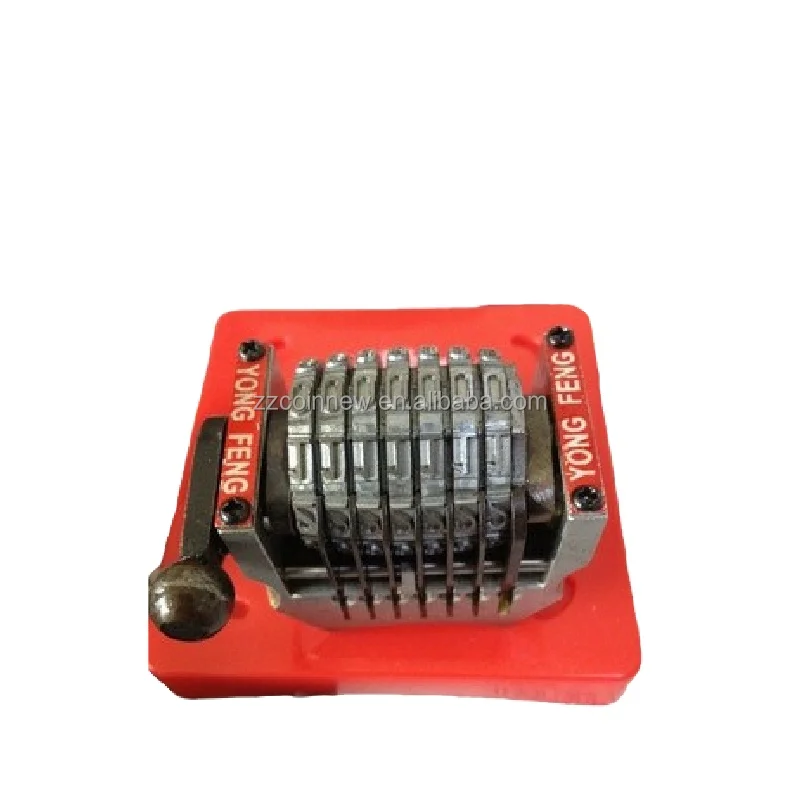 GTO Numbering Machine 8 digits, Backward,Offset Machine Parts  Convex/Vertical,1 piece/box