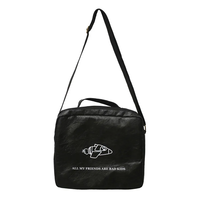 Hot Sale Custom Logo Tyvek Paper Beach Shopping Tote Bag With Zipper