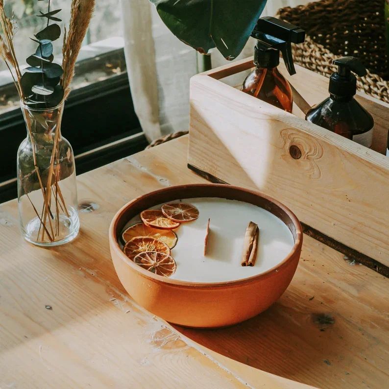 Handmade Huge Luxury Rose Petals Scented Candle Natural Protection Candle Flower Scented Candle for Massage