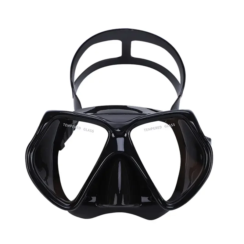 Hot diving equipment wide vision face scuba snorkel diving mask set scuba snorkel mask glasses diving mask with breathing tube