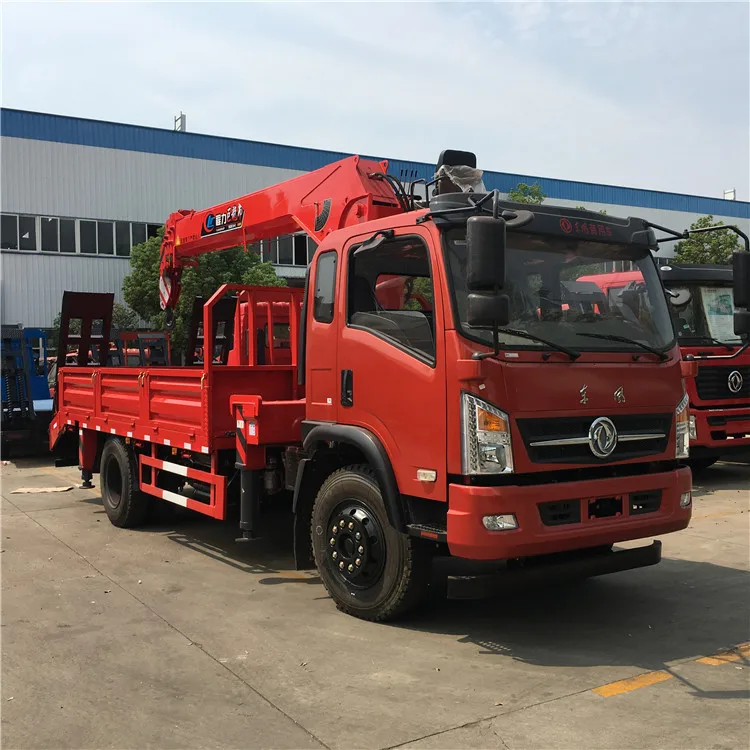 
4-8Tons crane manipulator telescopic boom truck 